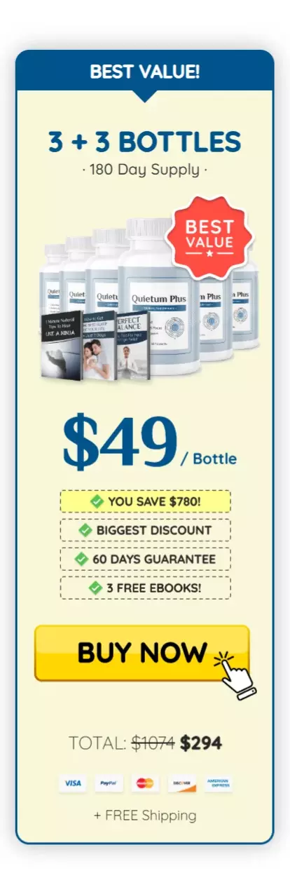 EchoFree™ 6 bottles pricing